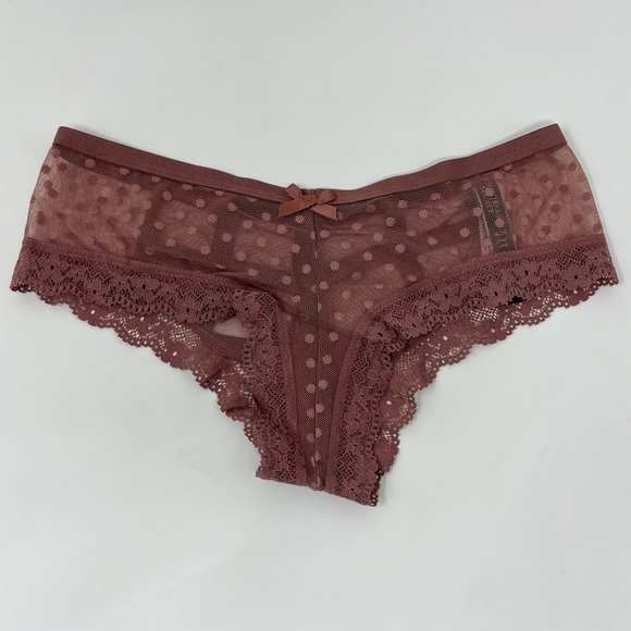 🔥VS Very Sexy Dot Mesh Cheeky Panty XS - Picture 2 of 12